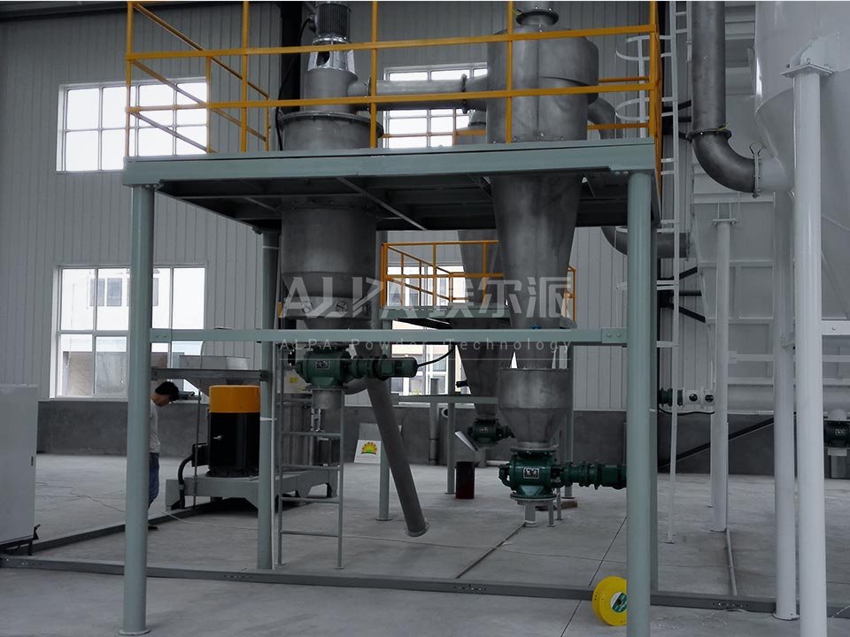 Corn starch airflow classification production line