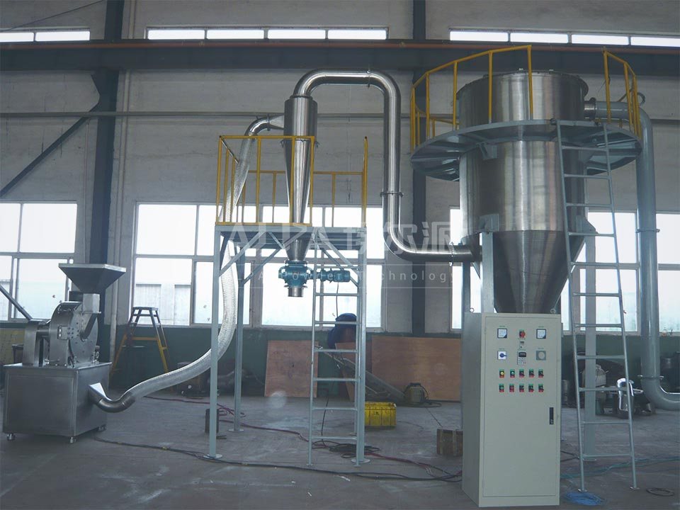 Soap powder superfine grinding production line