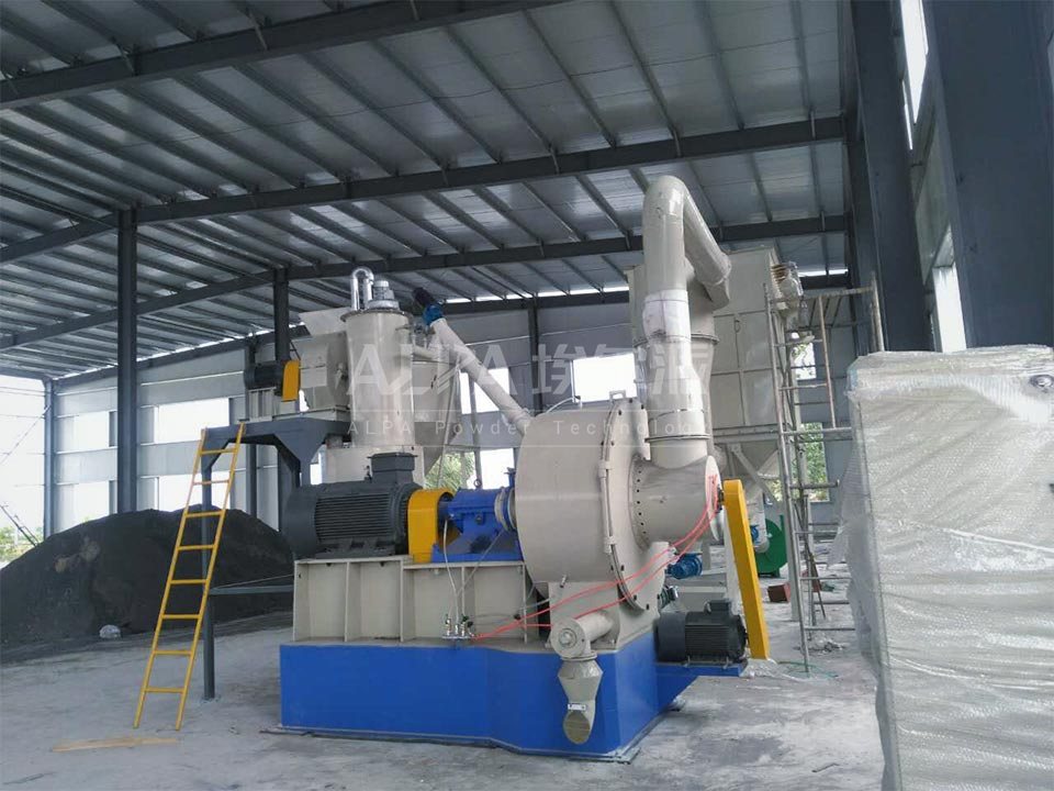 Desulfurizer mechanical grinding production line