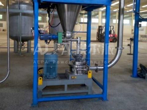 Polyvinyl alcohol superfine grinding production line