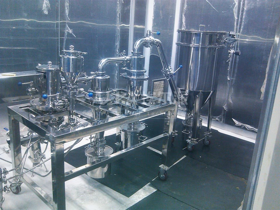 Three-in-one laboratory equipment production line